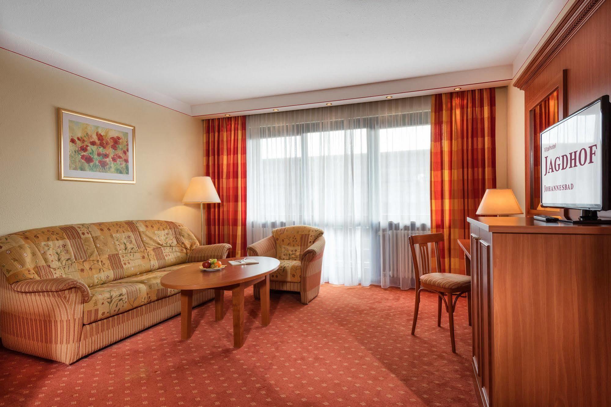 Johannesbad Vitalhotel Jagdhof 巴特法兴格 外观 照片